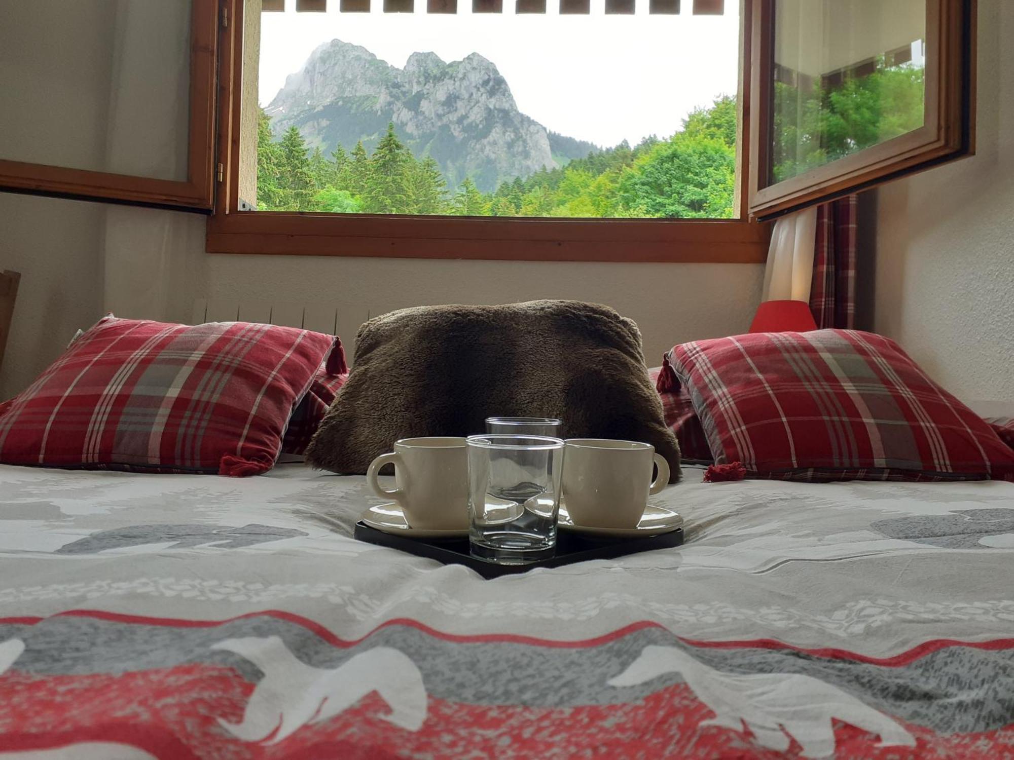 Studio Fondue Chocolat, 100M Des Pistes Wifi Fibre, Parking Prive Bernex Bagian luar foto